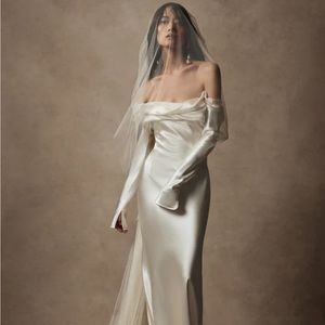 Danielle Frankel Simple Tulle Veil w/ Blusher